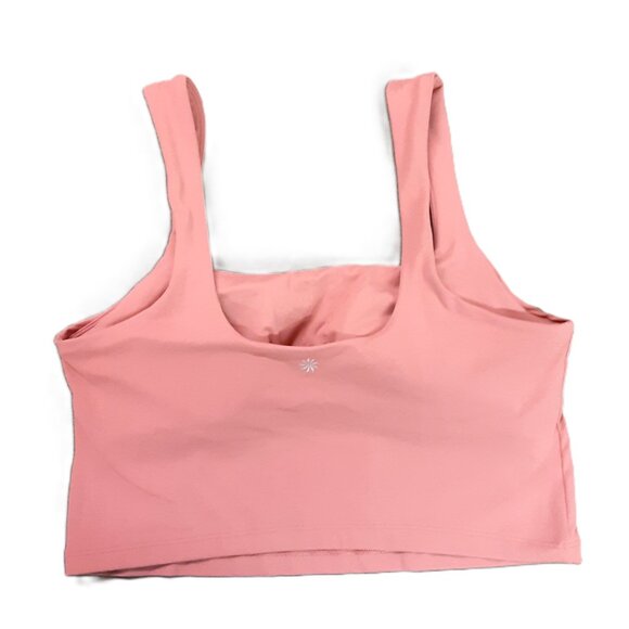 Athleta Woman's Athletic Top Size XL Pullover Easy Care Sleeveless Built in Bra - Picture 2 of 5